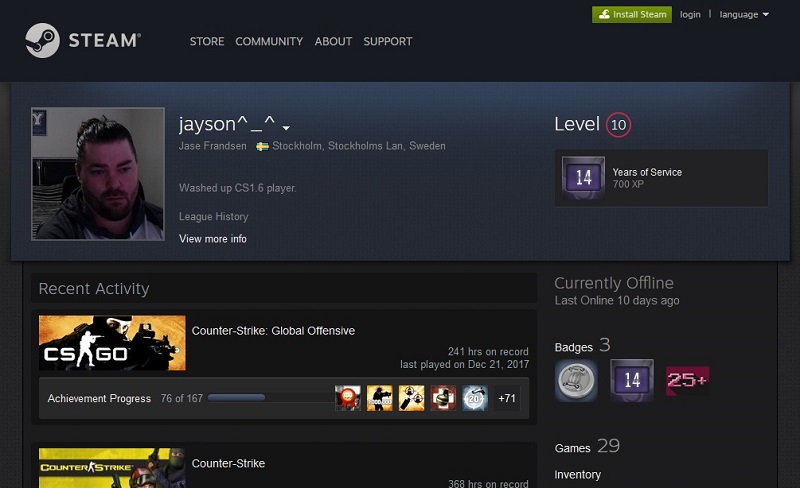 Steam Support :: Buying or selling a Steam account