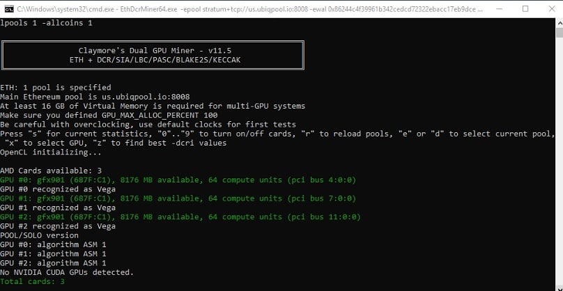 HOME POOL Solo - the ultimate solo mining software without Fee for Ethash algo