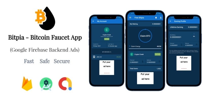 Claim Bitcoin - Mobile Faucet for Cubot Cheetah 2 - free download APK file for Cheetah 2