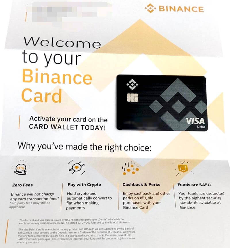 Binance Visa Card - Reviews Guides and Fees | helpbitcoin.fun