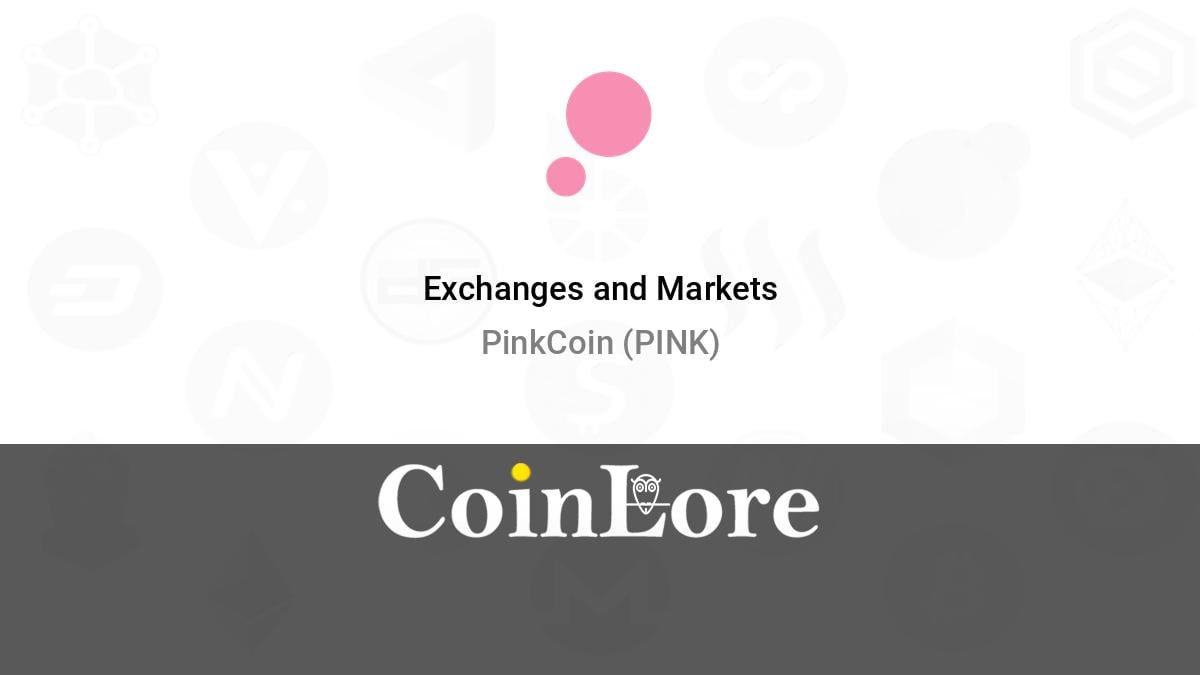 PinkCoin Price Today - PINK Price Chart & Market Cap | CoinCodex