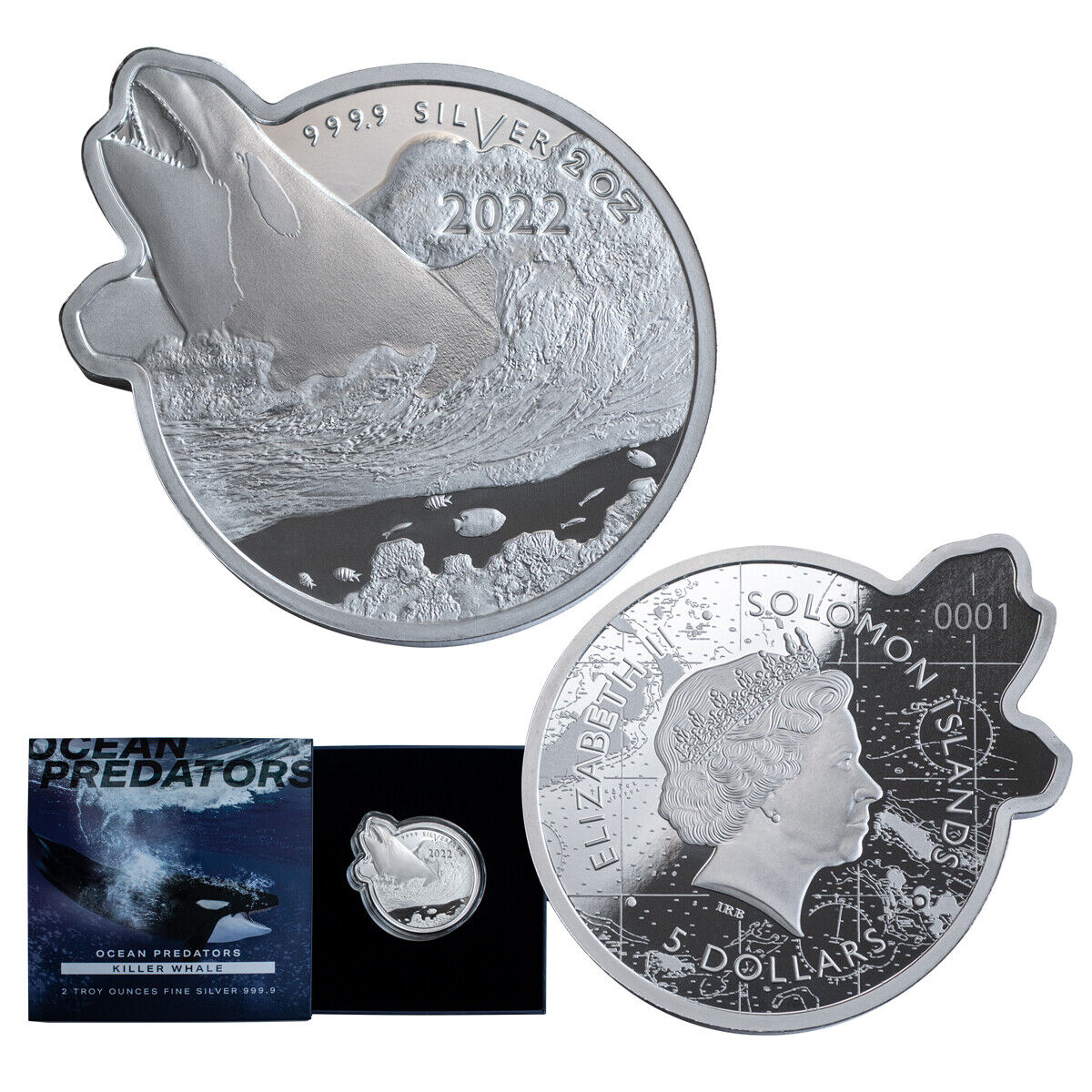 Pobjoy Mint showcases ‘killer whales’ on commemorative coins