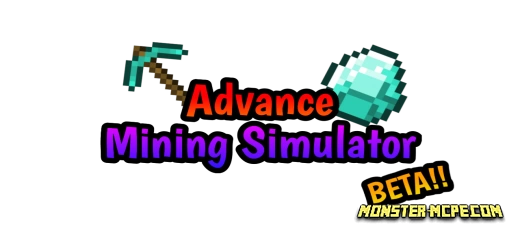 Advance Mining Simulator Map | Maps for Minecraft PE