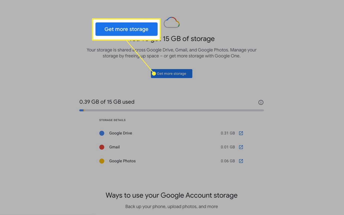 Google Account Storage: How to Upgrade Your Storage Space - Dignited