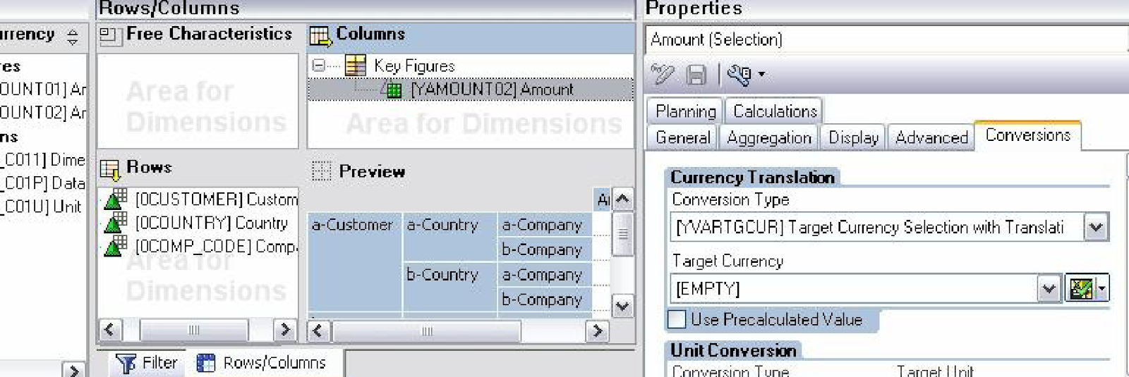 Currency conversion with SAP HANA SQLScript in transformation routines