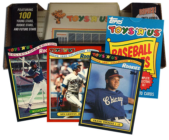 Toys R Us Baseball Cards Sets by Baseball Almanac.