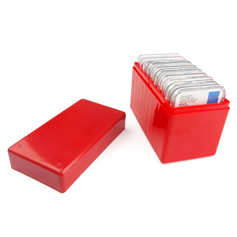 Aluminum Storage Box for 50 Universal Coin Slab Holders Universal Certified Slab Coins Box