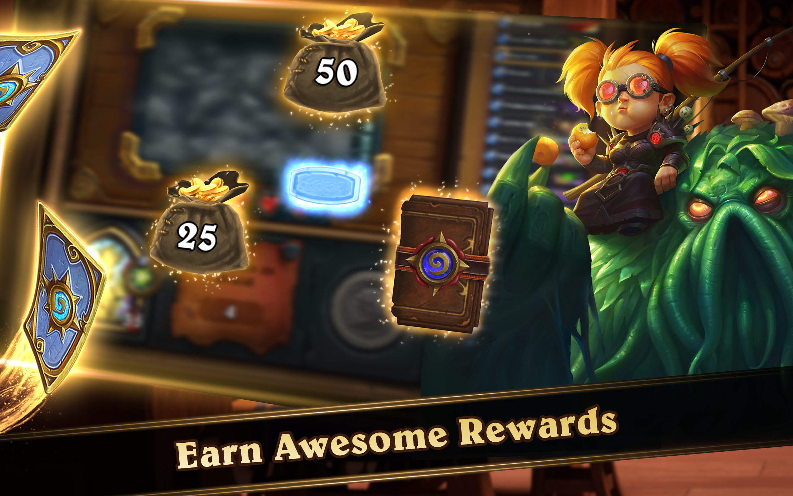 Solojogger: Hearthstone packs. Hoot with amazon coins.