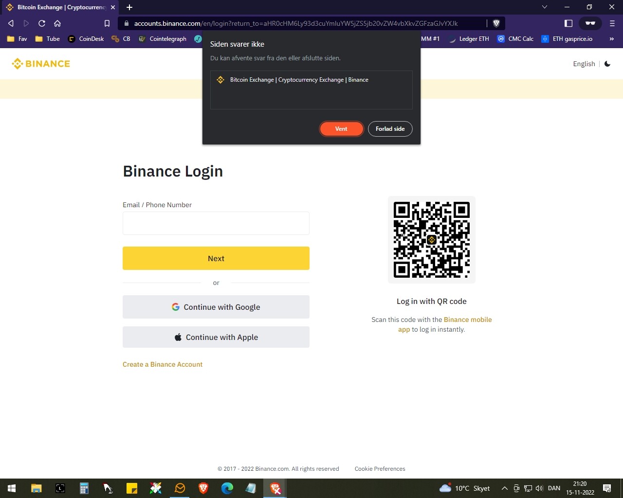 Log In | Binance