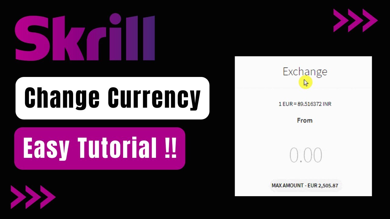 Exchange Skrill to PM | CHEXCH