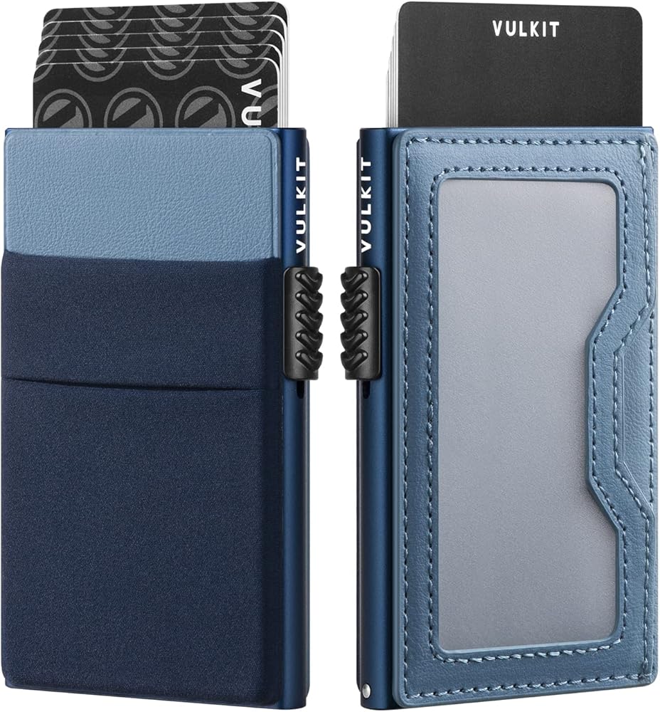 Double-Sided ID Window Bifold Wallet | Genuine Napa Leather | RFID Blocking - DiLoro Leather