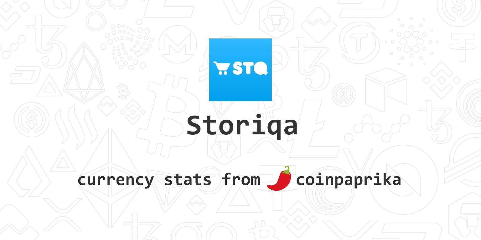 Storiqa (STQ) Marketcap, Volume, Price, Chart, Wiki, Community | Comaps