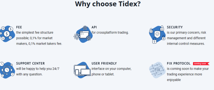 Tidex Review Low Fees, High Security and Fast Transactions