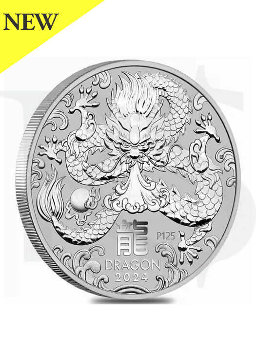 Perth Mint Dragon Silver Bullion - 1 Oz | Imperial Bullion