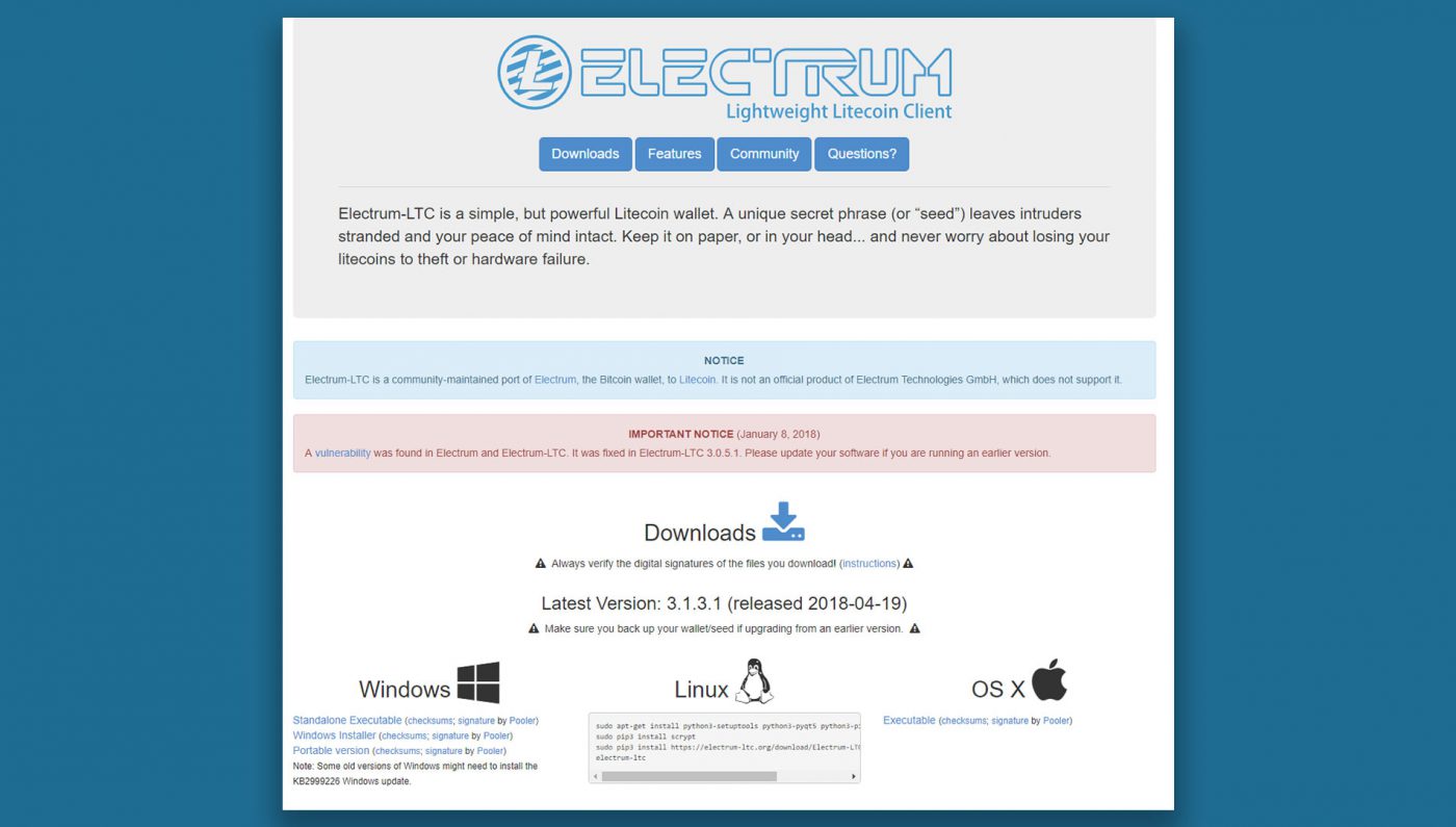 Electrum Windows 8 downloads - Free Download Windows 8 Electrum - Windows 8 Downloads
