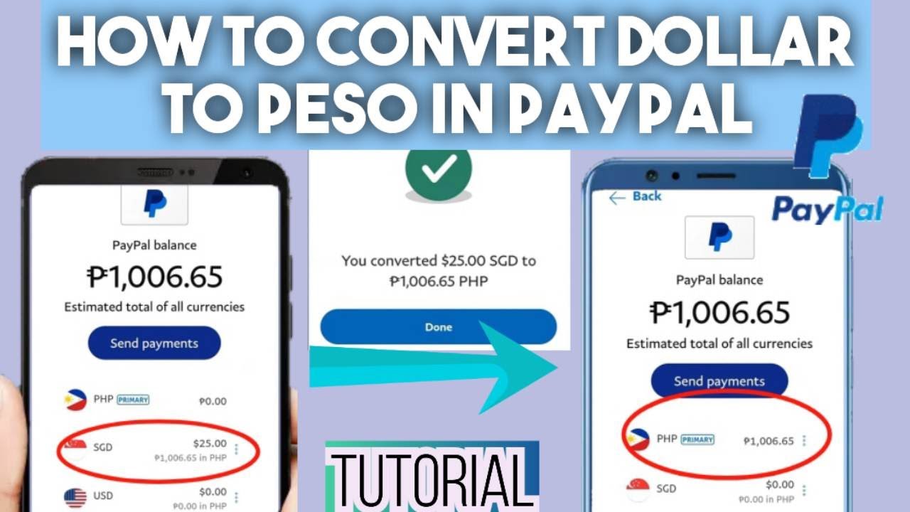 PHP to USD - Convert Philippine Peso to Dollar