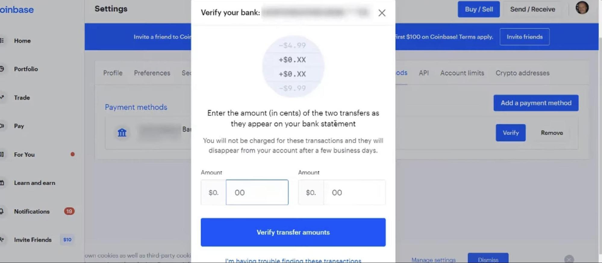 How to Verify Bank Account on Coinbase? - Crypto Head