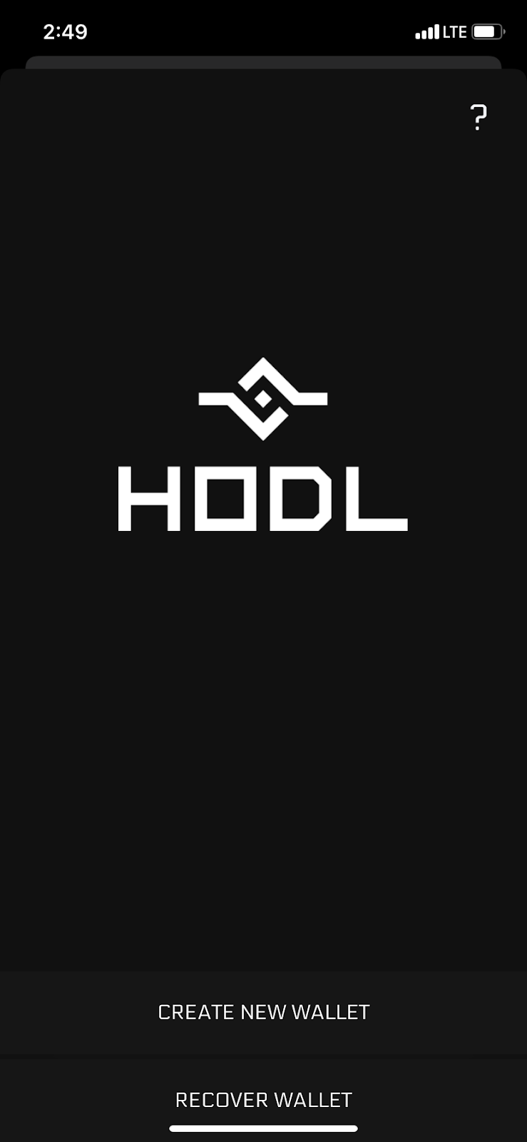 HODL Wallet : Bitcoin Wallet