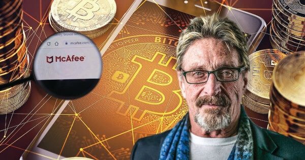 McAfee Stubborn On $1 Million Per BTC By • Daily Ico News