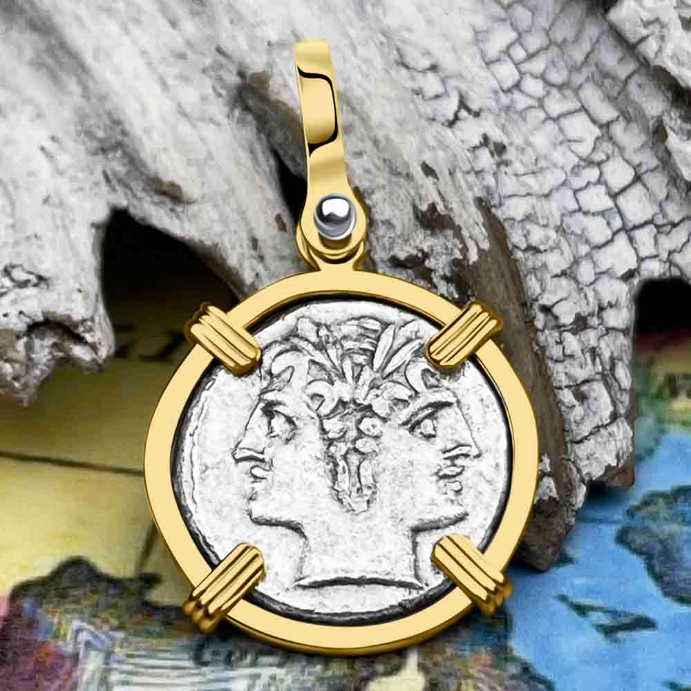 ANCIENT ROMAN COIN JEWELRY