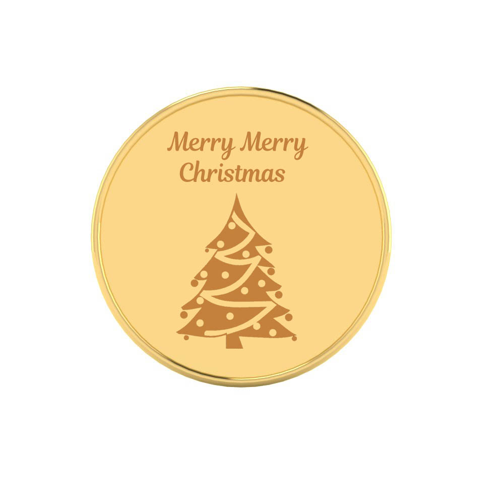 Gold Santa Wish Coin - Christmas – HoneyClove Designs