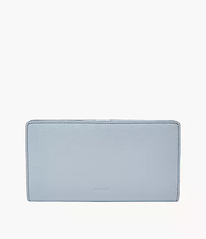 FOSSIL Unique Light Blue Wallet | Blue wallet, Wallet, Fossil