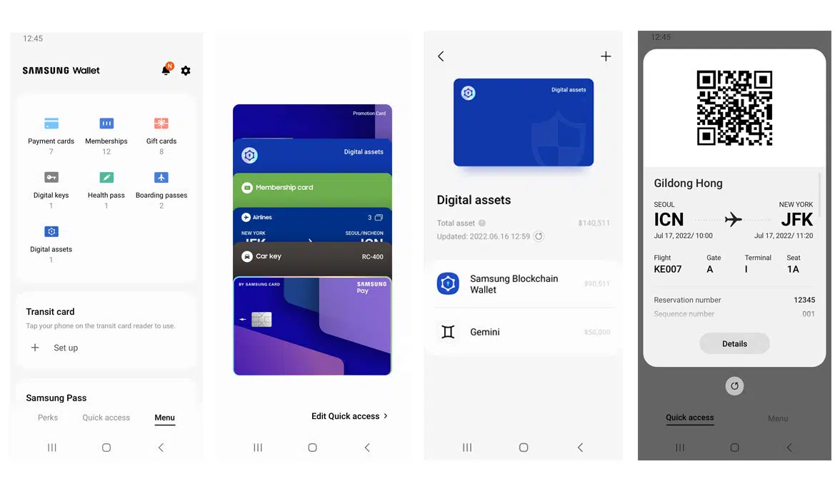 Samsung Wallet: Store cryptocurrency and personal information including vaccine records | ZDNET