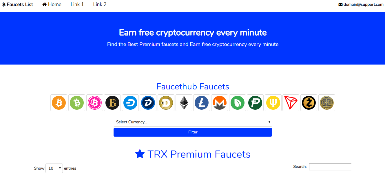 Faucet List 🔝 - the only one you need. Bitcoin and altcoins