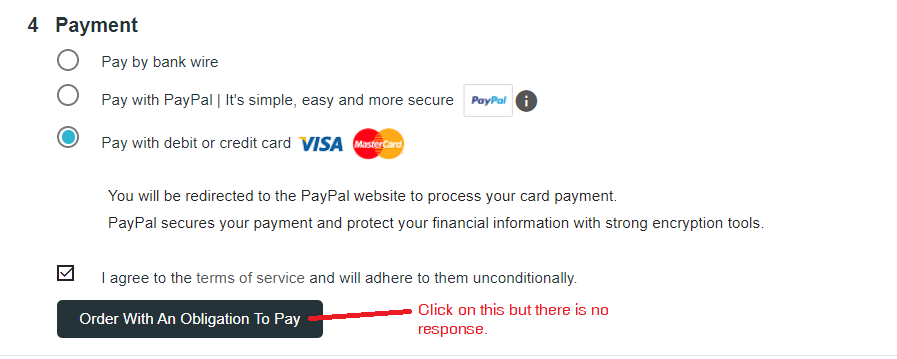 Help guide for PayPal issues | MyRouteOnline