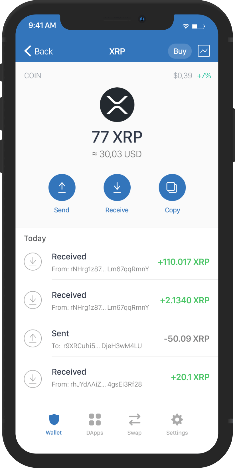 XRP Wallet (XRP) | Secure XRP Wallet | Trust Wallet | Trust