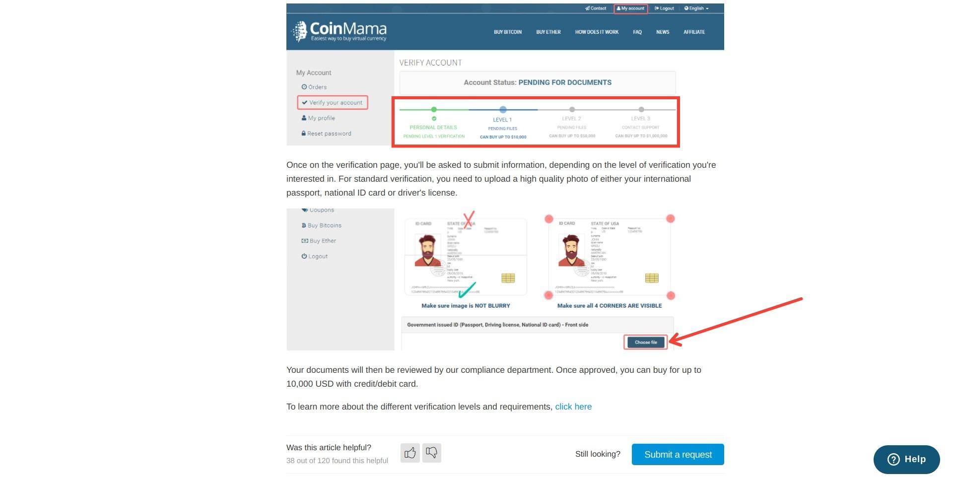 Review of Coinmama Bitcoin Exchange: Fees, Legality, Limits and Security | BitcoinBestBuy