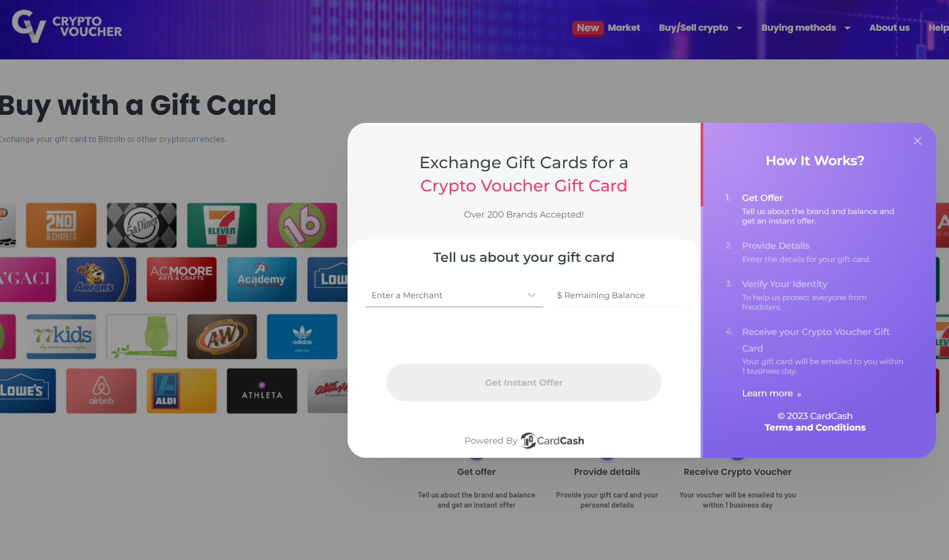 Bitcoin Gift Card | Buy Bitcoin with credit card instantly - Crypto Voucher