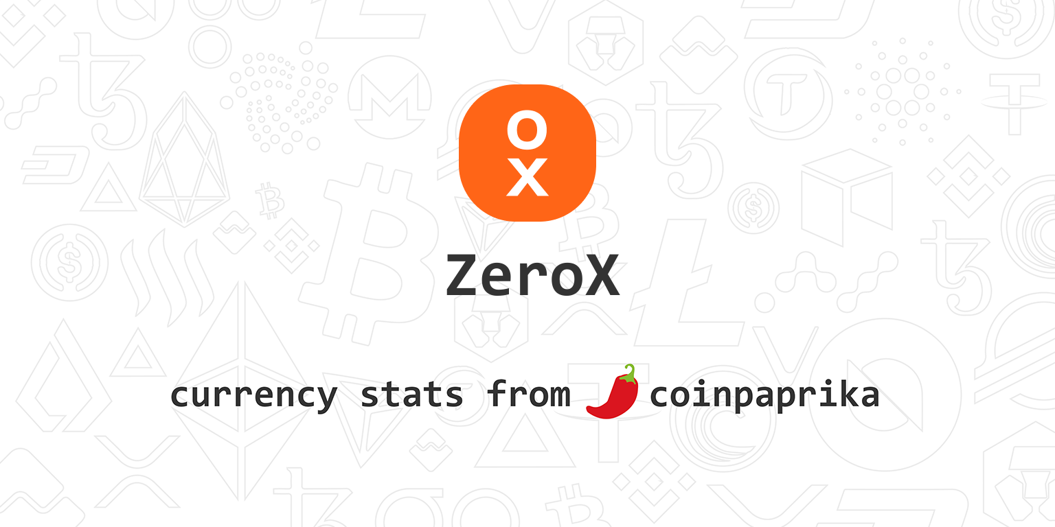 ZeroX Price Today - ZEROX to US dollar Live - Crypto | Coinranking