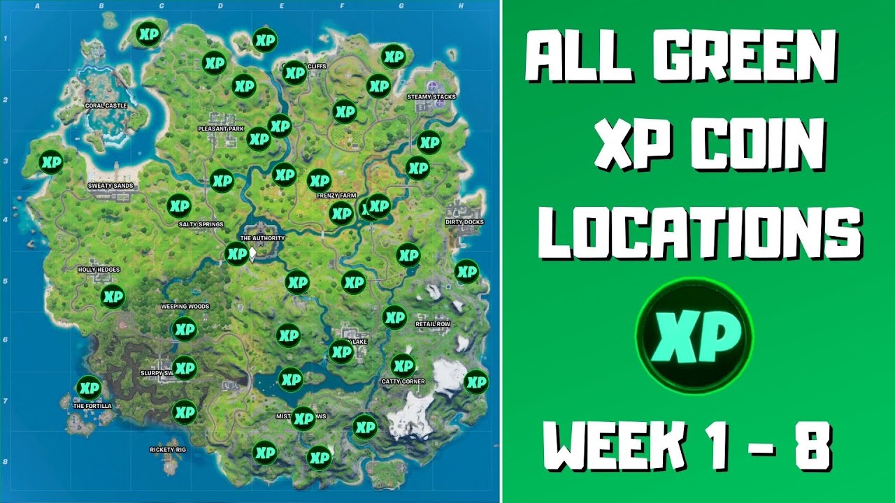 Fortnite Season 3 XP Coin Locations For Every Week - Gamer Journalist