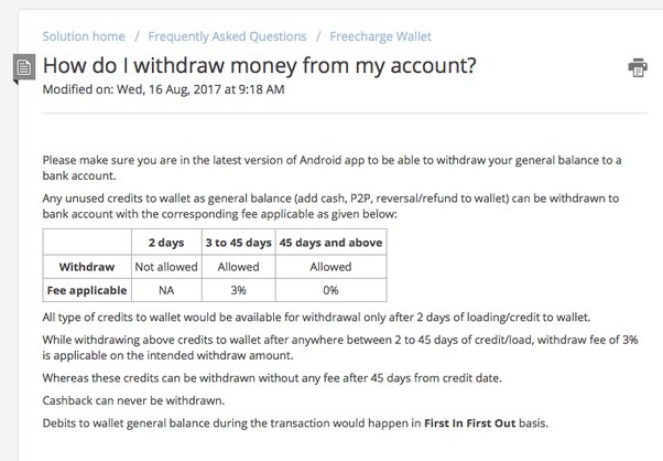 How to Transfer Money From FreeCharge Wallet to Bank Account