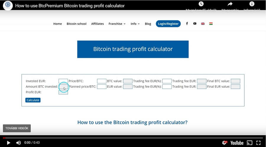 Bitcoin (BTC) DCA Calculator 