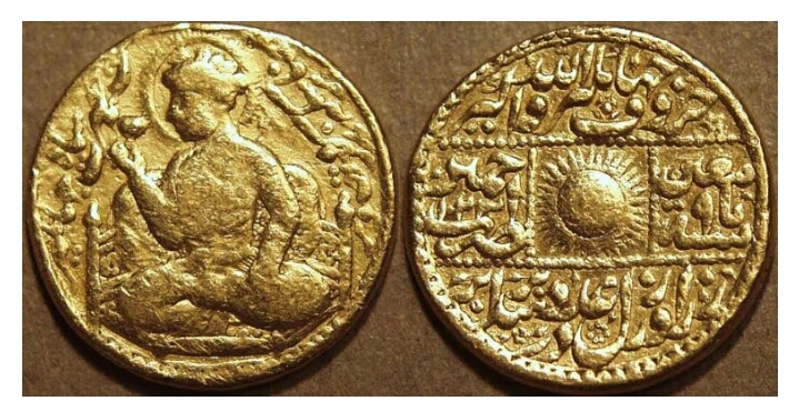 In the Mauryan Empire, the coins are known as pana is made up of?