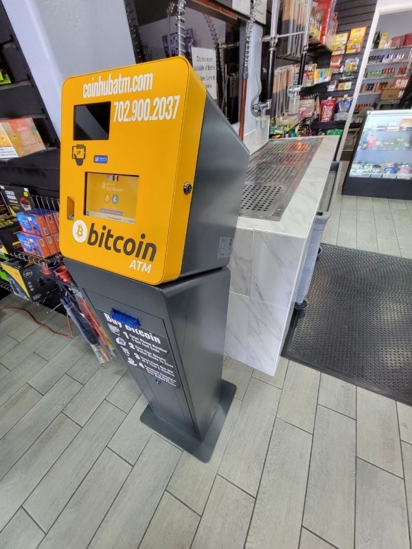 Bitcoin ATM at The Pit Stop in N 16th St, Phoenix, AZ , USA