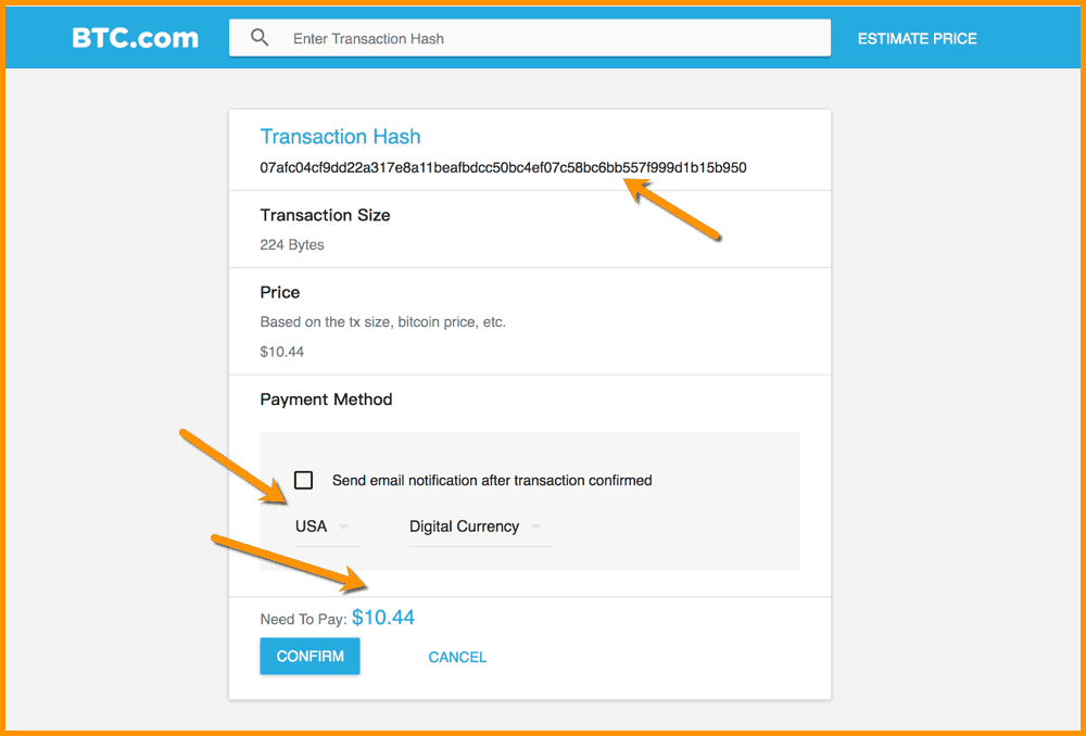 Transaction accelerator - BitcoinWiki