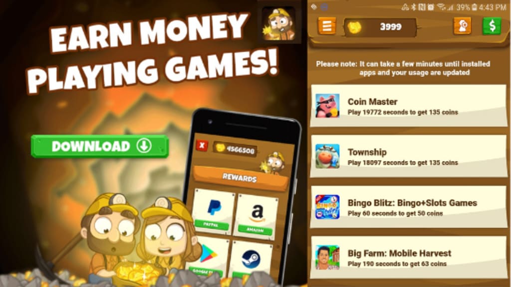 Download Lucky Miner android on PC