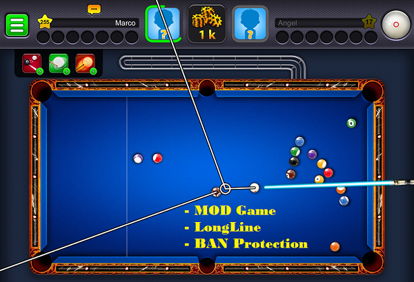 8 Ball Pool MOD APK v (Unlimited Cue, Long Line, Menu) - Jojoy