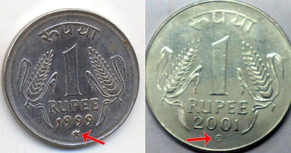 Common Identification Marks On Indian coins | Indian Numismatics, History etc