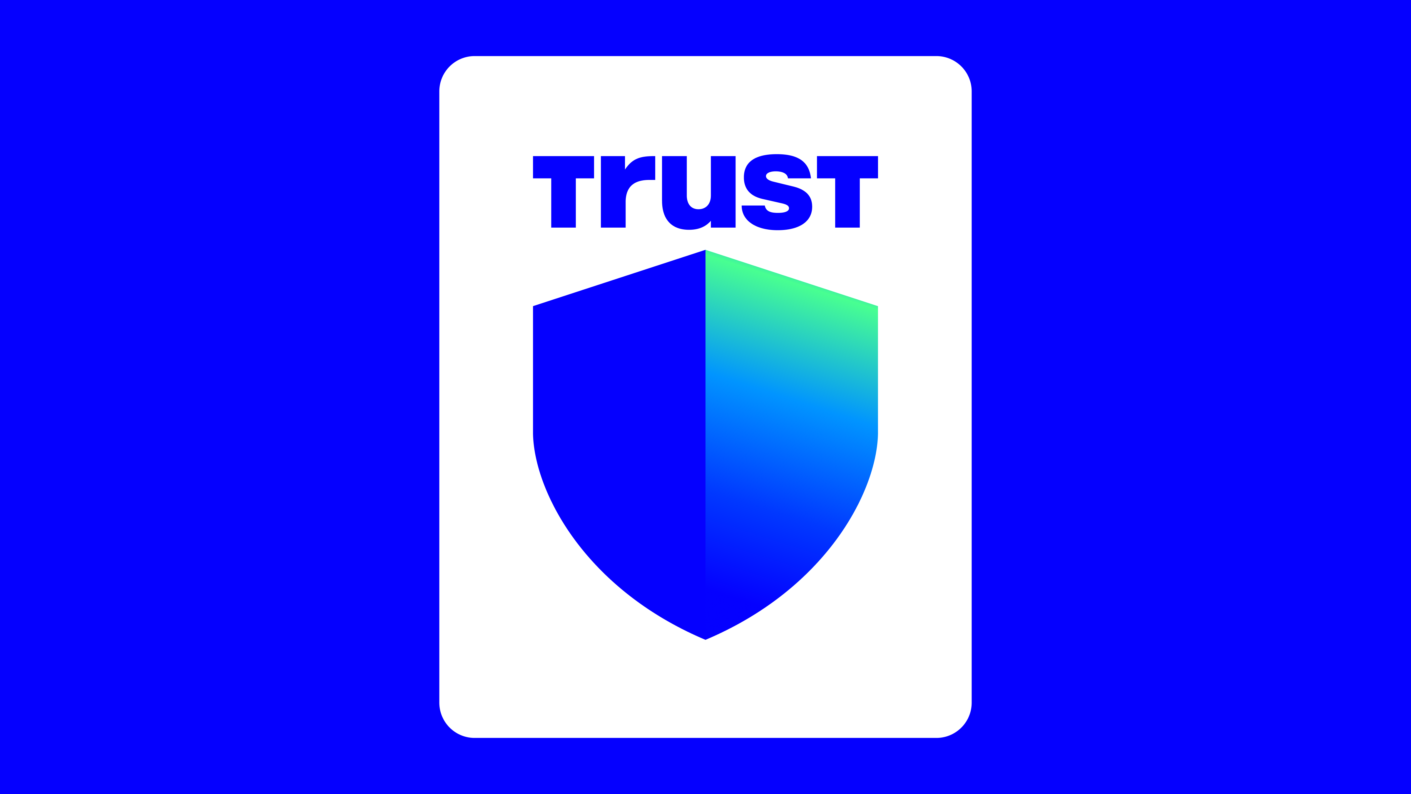 Trust logo | Blockchain wallet, Core, Trust logo