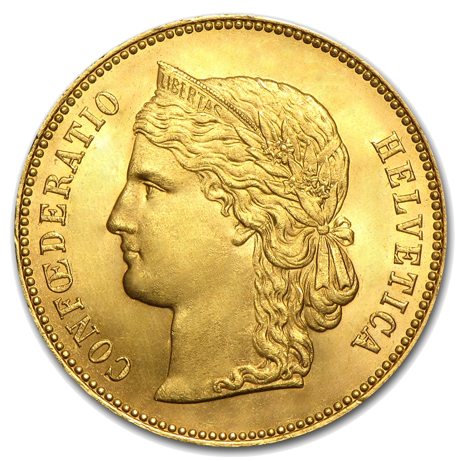 swiss 20 franc gold coin | fractional gold | Austin Coins