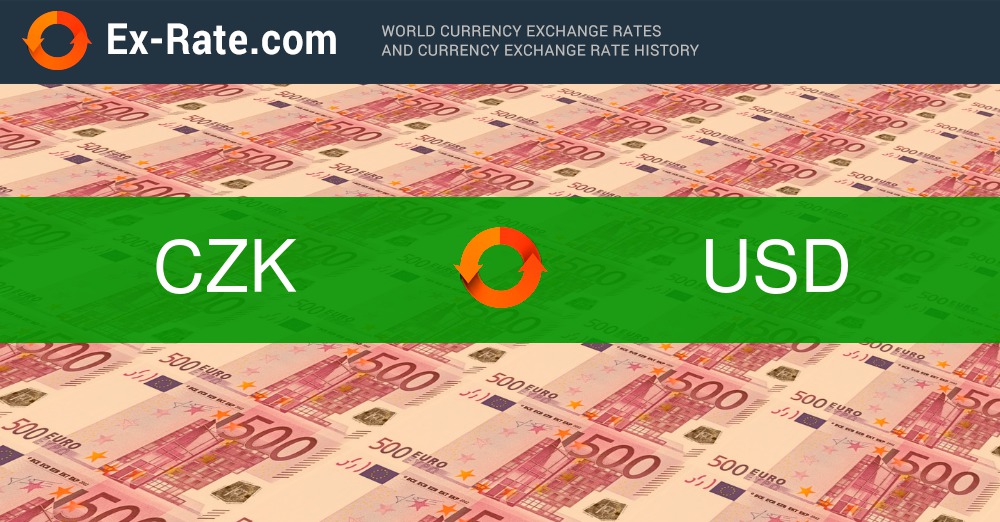 USD to CZK (US Dollar to Czech Koruna) FX Convert