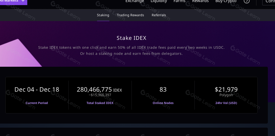 IDEX Crypto Prices, Trade Volume, Spot & Trading Pairs