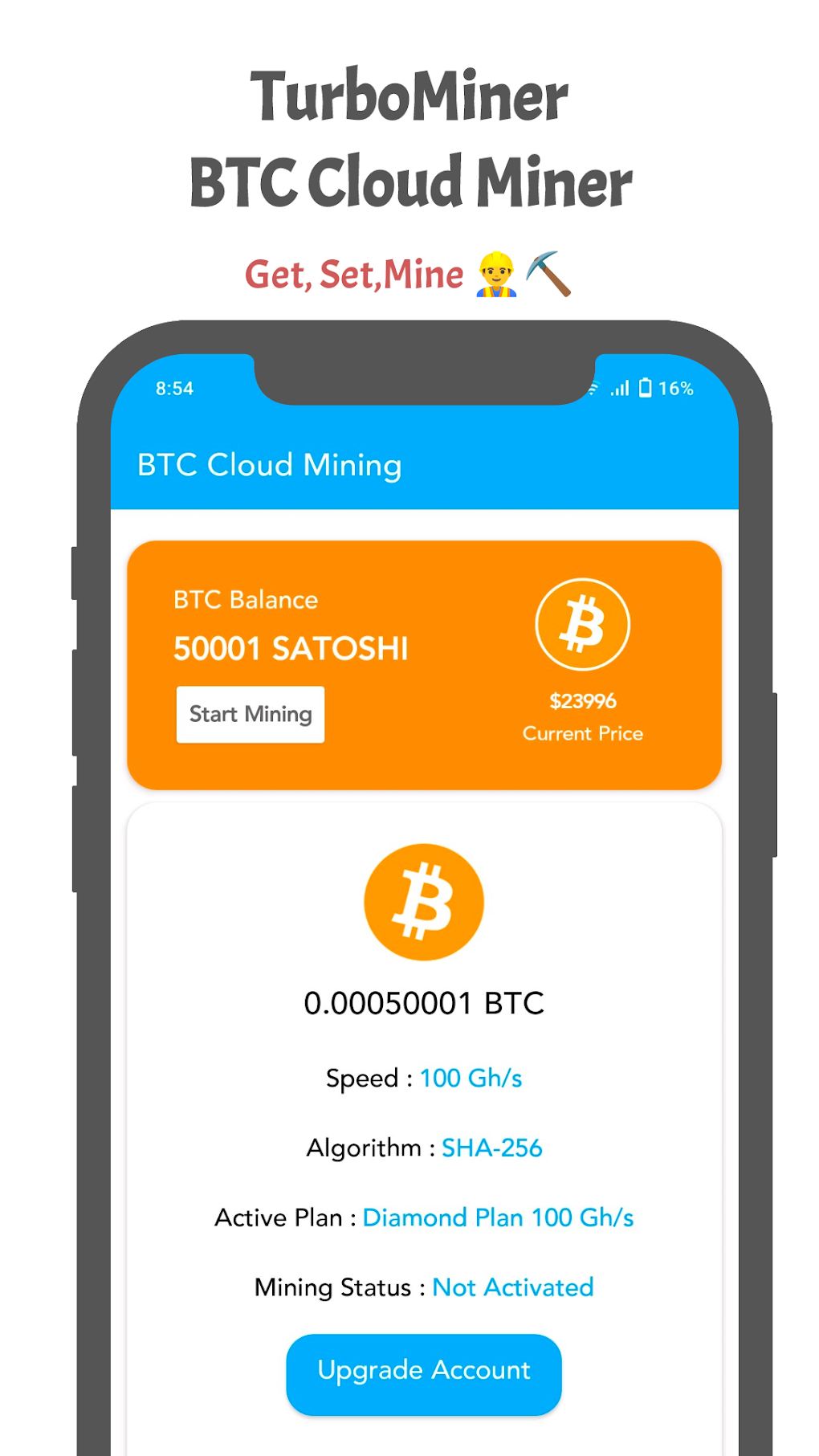 Download TurboMiner - BTC Cloud Mining APK for Android - free - latest version