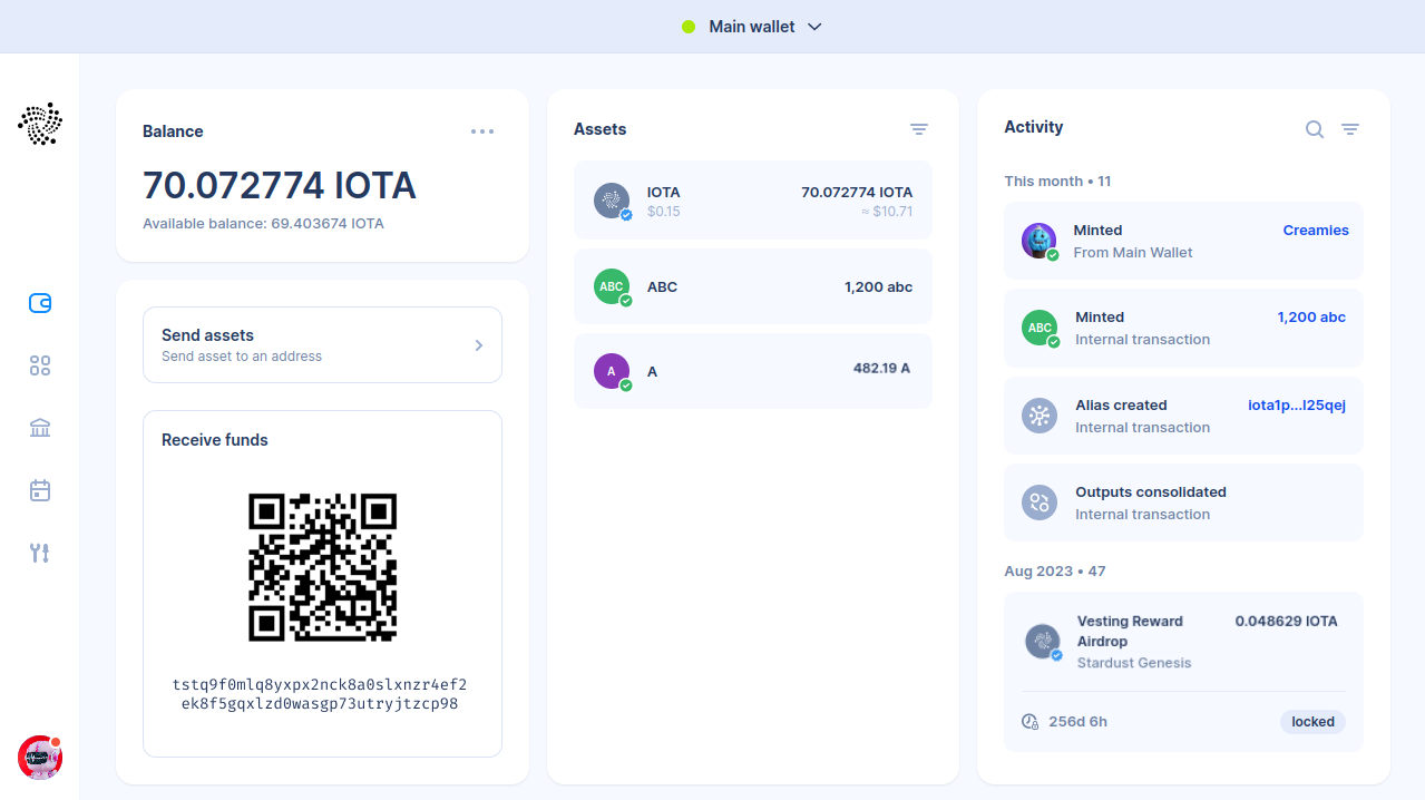 TanglePay IOTA Wallet for Google Chrome - Extension Download