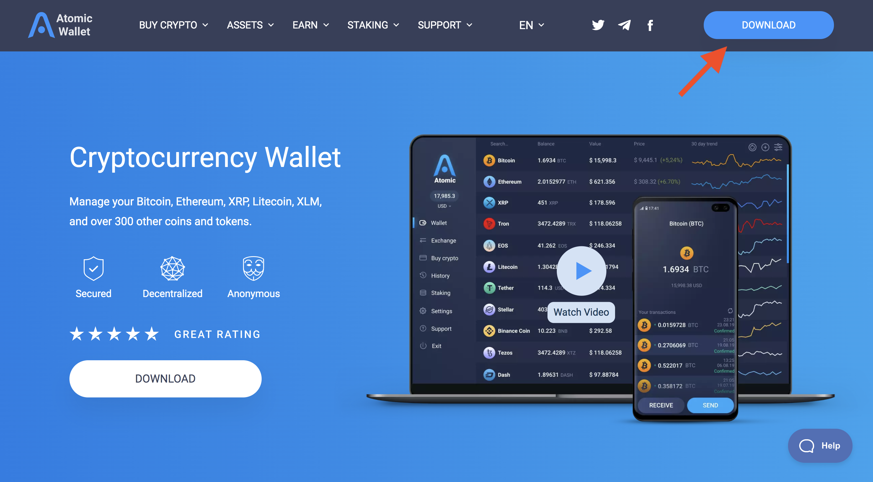 Atomic Wallet · GitHub