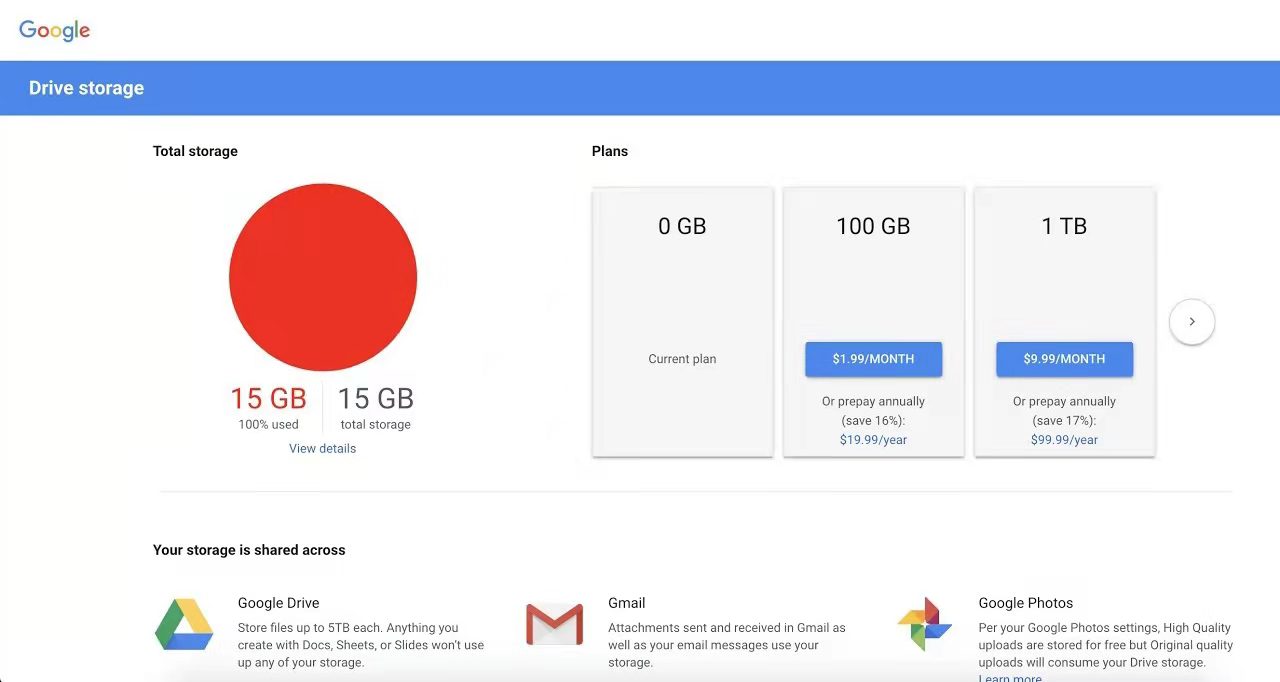 How to Stay Under Your 15 GB of Free Storage From Google | WIRED